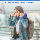 W.S. Sells Travel Neck Pillows for Airplanes - Pure Memory Foam with Ergonomic Design